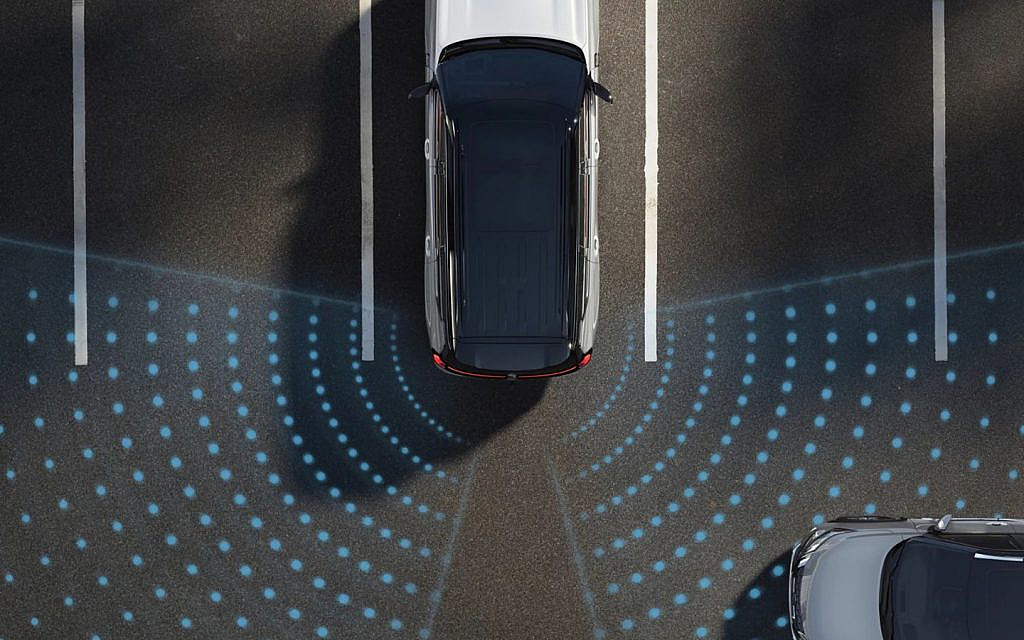 Nissan Patrol"s rear cross traffic alert