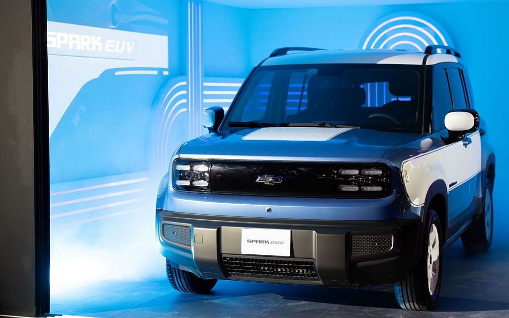 retro theme of 2026 Chevrolet Spark EUV
