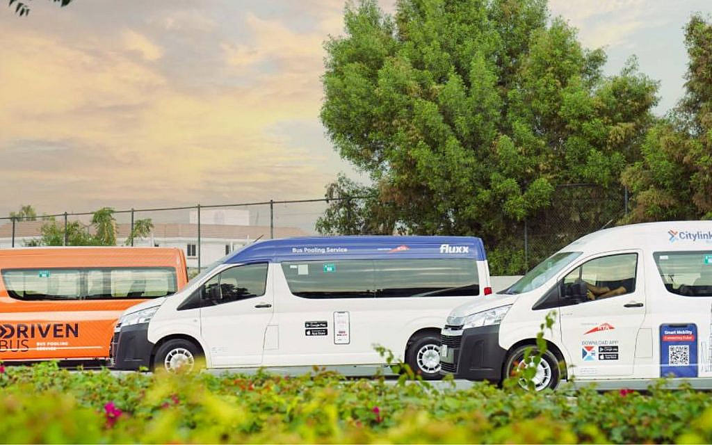 UAE car market updates from May 2025 such as bus pooling service 