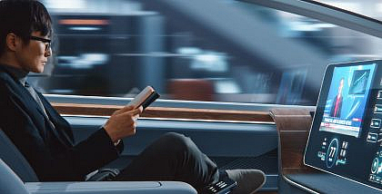 Baidu driverless taxis in Dubai