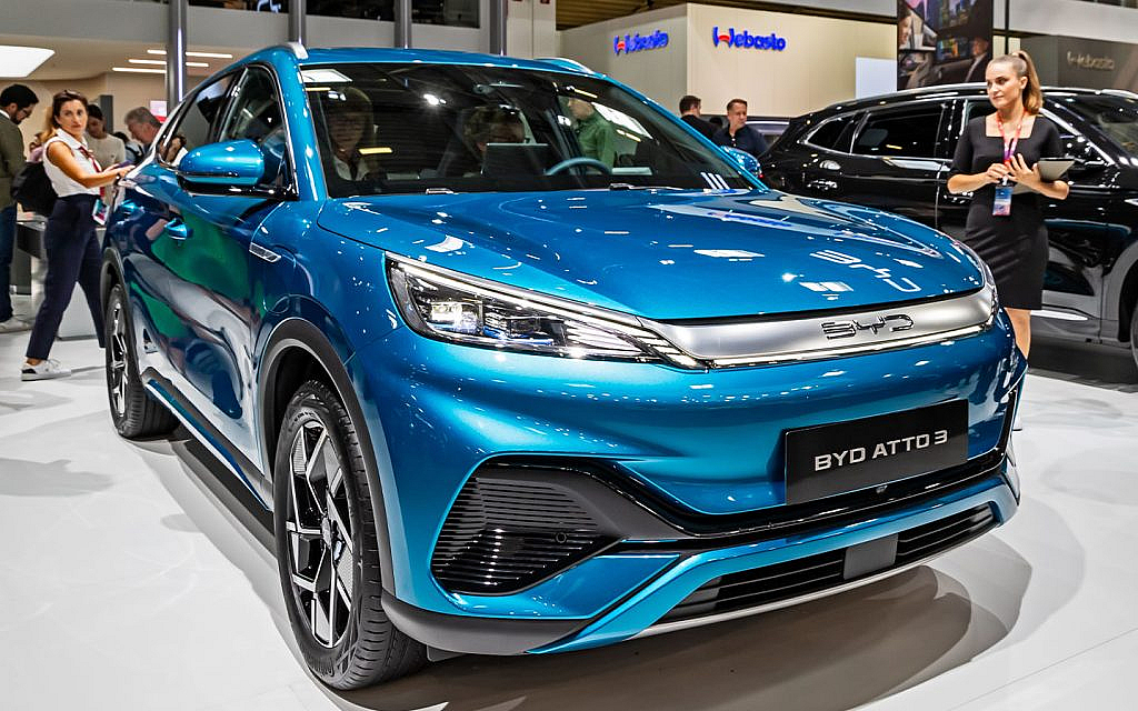 BYD car features of Atto 3