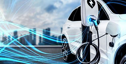 شاحن سيارة كهربائية