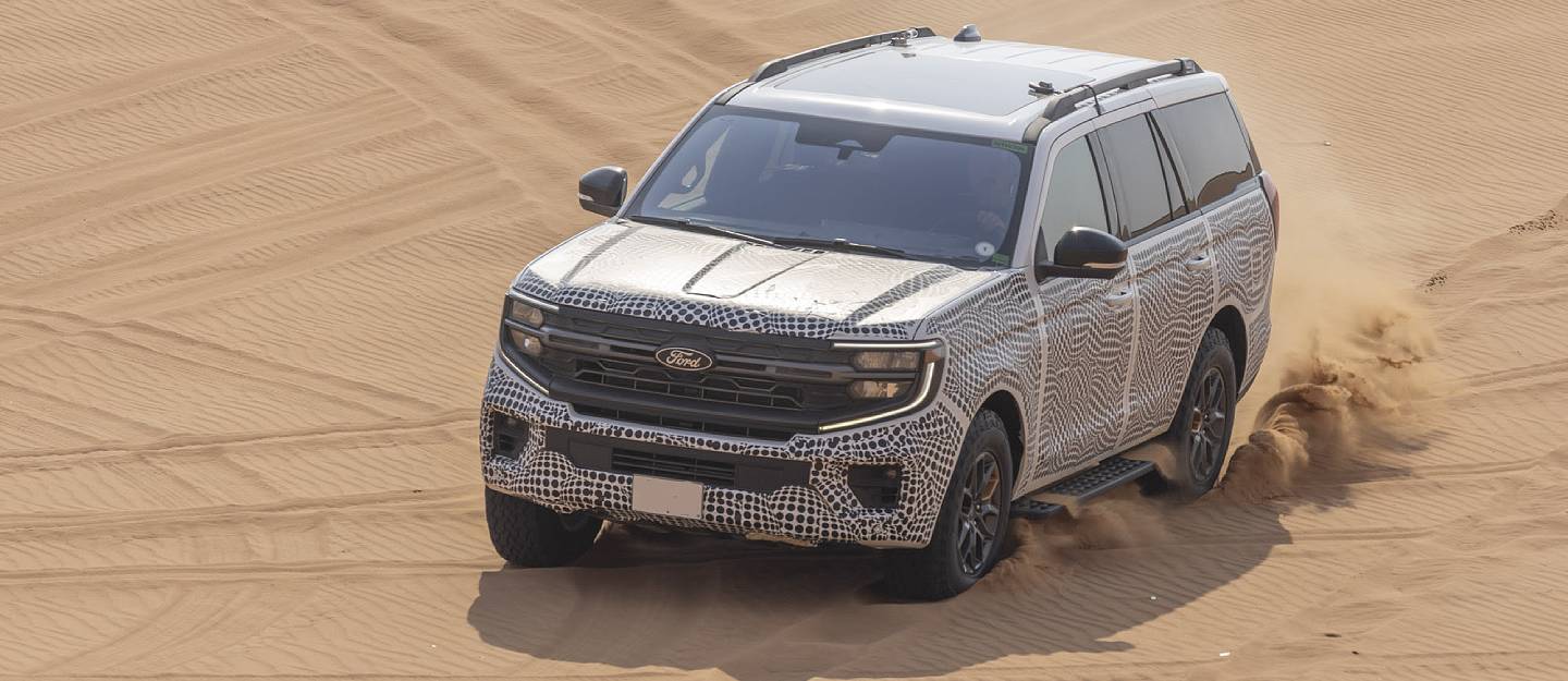 Ford Expedition Weather Testing in Dubai
