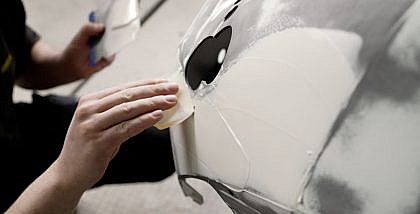 Automotive Body Filler Application Steps