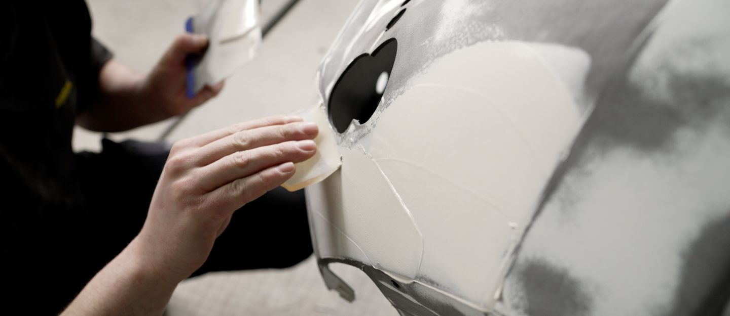 Automotive Body Filler Application Steps