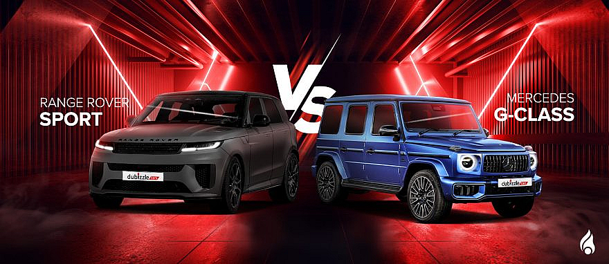 Comparison of Range Rover Sport vs Mercedes-Benz G-Class | dubizzle