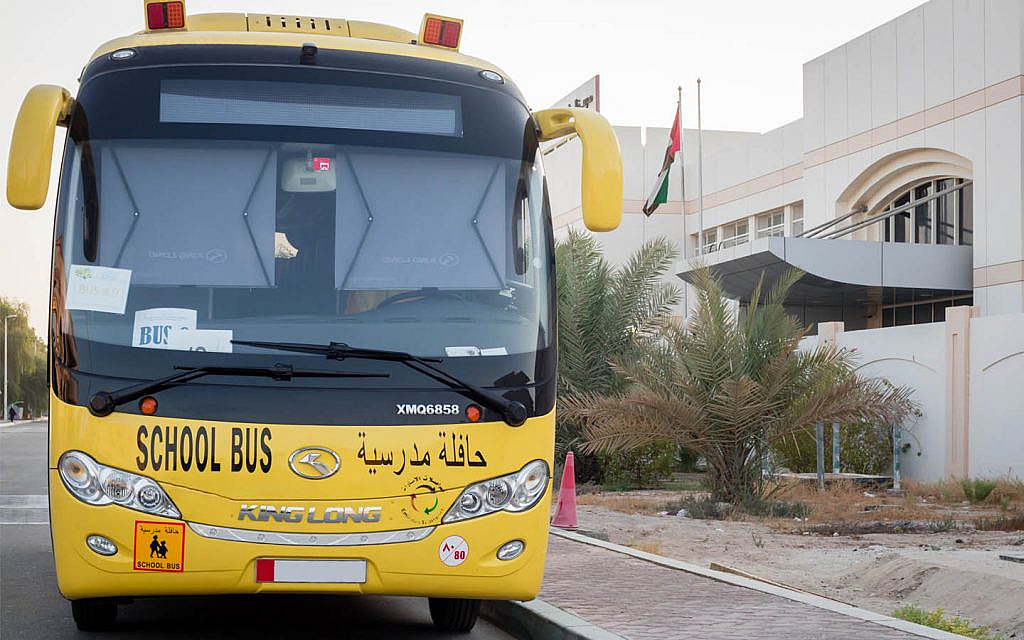 Modern school bus CCTV in the UAE enhances student security and monitors driver behaviour