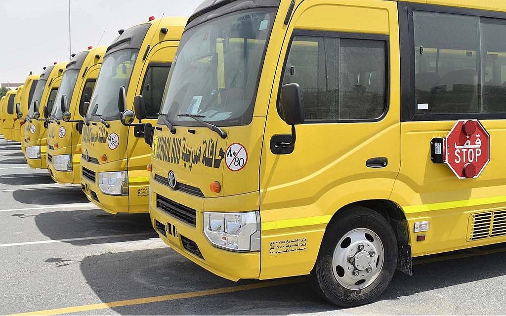 Speed control is a key element of school bus safety measures in the UAE, keeping rides within regulated limits