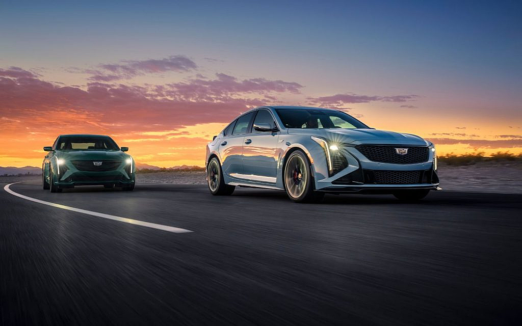 Cadillac CT5 and blackwing trim