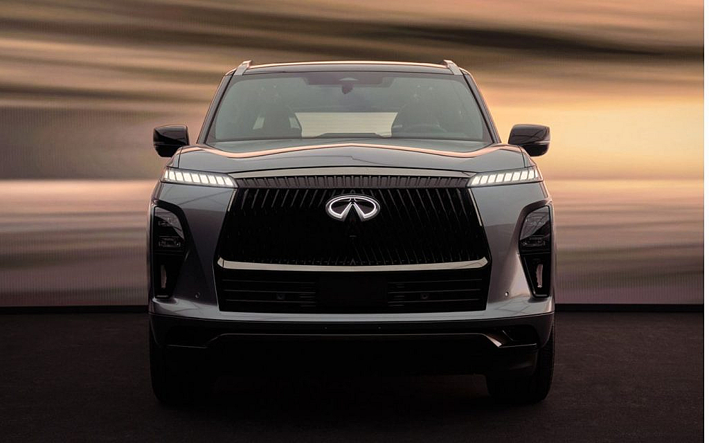 front fascia of the latest INFINITI QX80