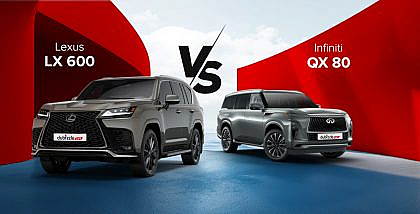Lexus LX 600 vs Infiniti QX80