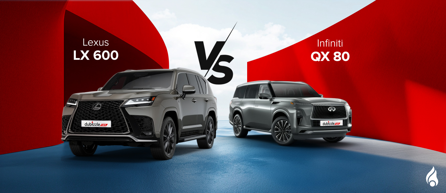 Lexus LX 600 vs Infiniti QX80