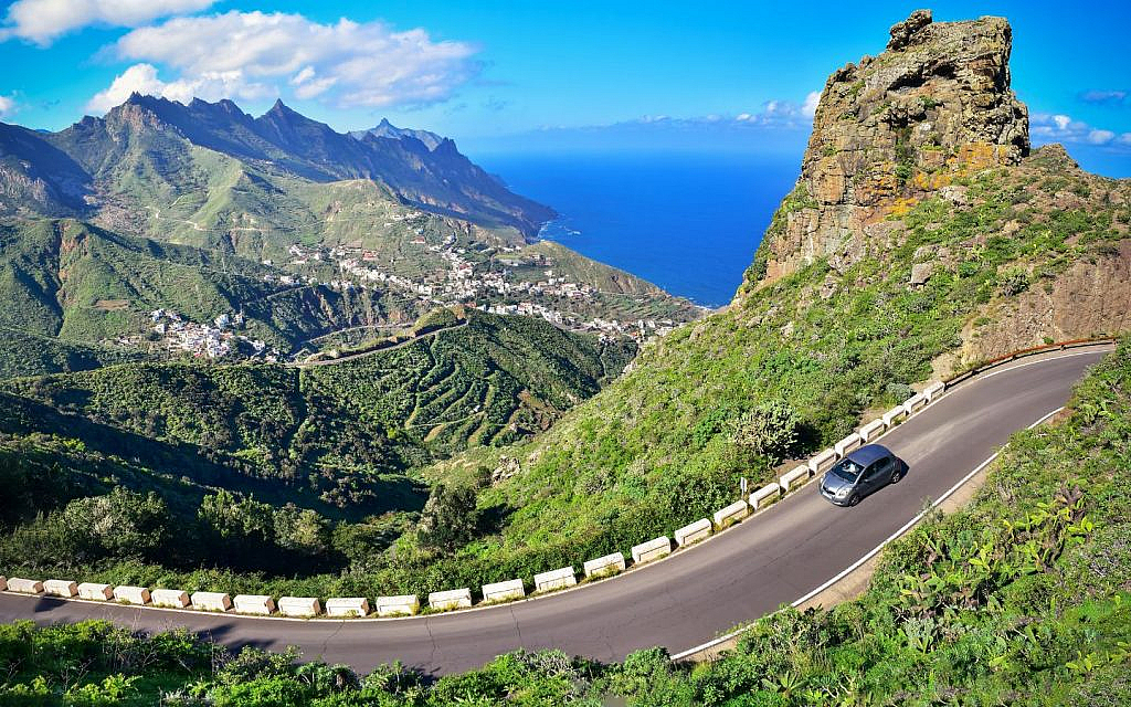 Engine braking slows the car on downhills, enhancing safety and saving brakes.