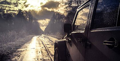 Off-roading in Harsh weather