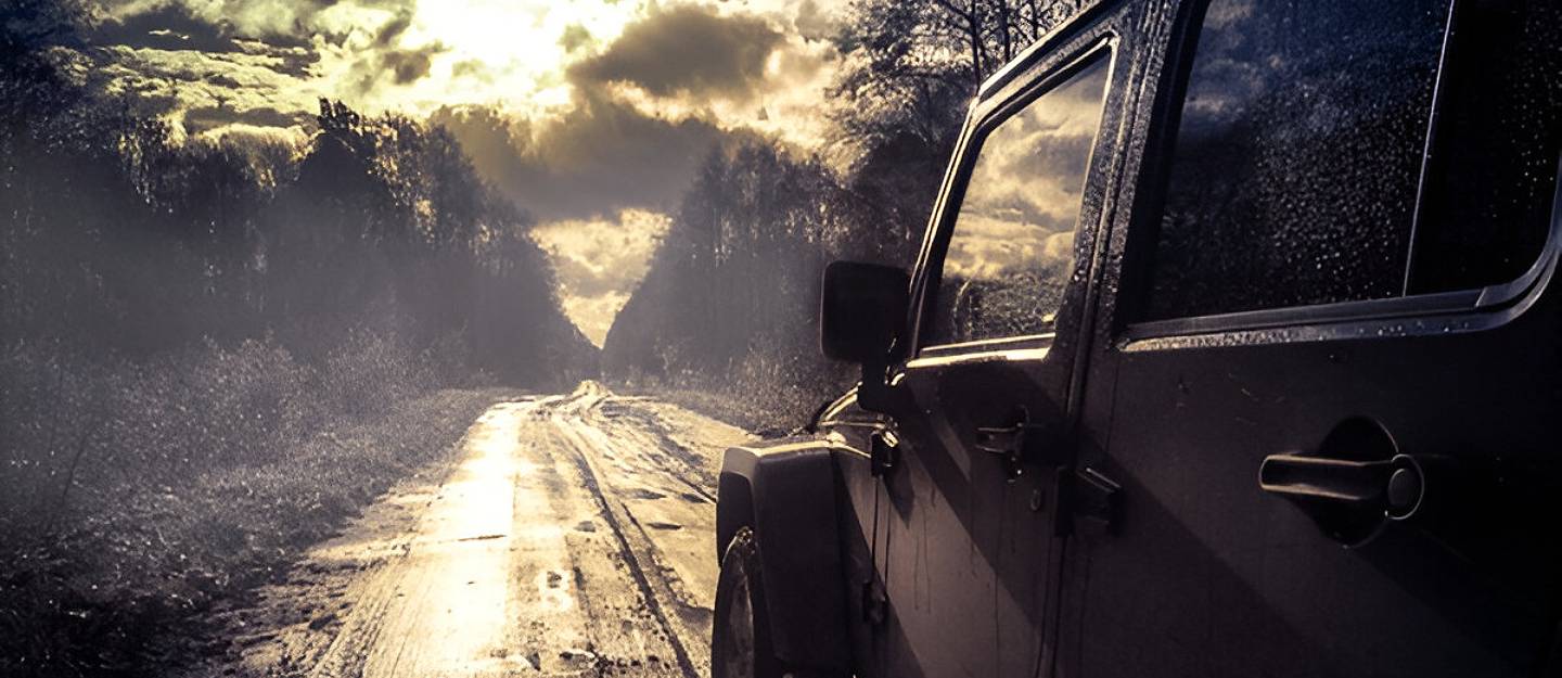Off-roading in Harsh weather