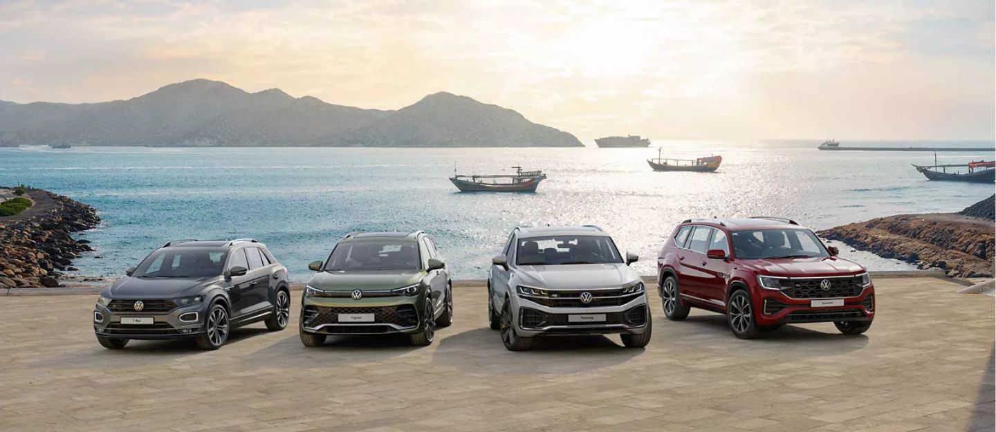 Volkswagen 2025 lineup in the UAE