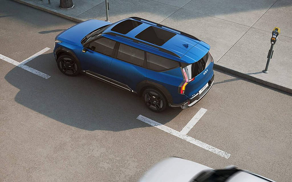 The EV9 is available as both new and used Kia electric cars in the UAE