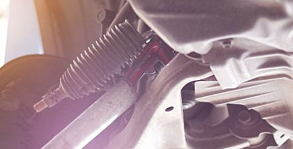 Rack and Pinion Steering System in car