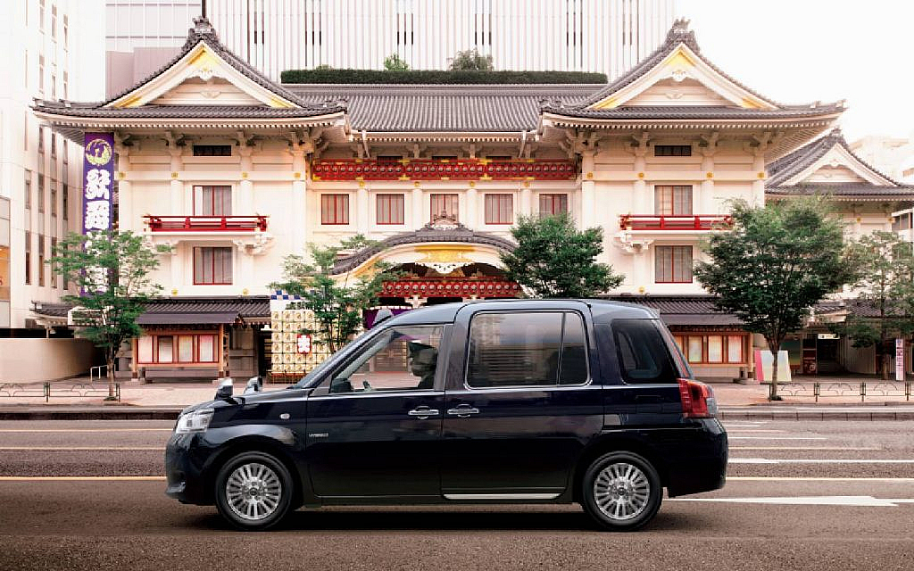 The famed Tokyo Toyota Comfort and JPN Taxi usage