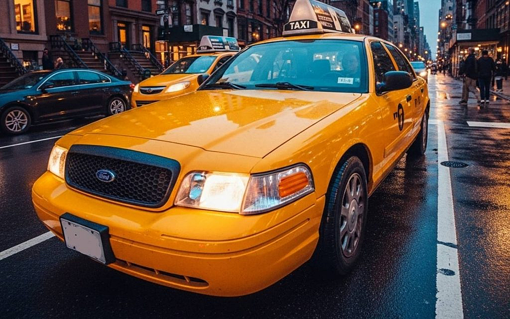 Yellow cab in new york