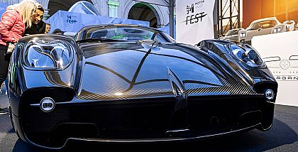 Pagani lineup in the UAE