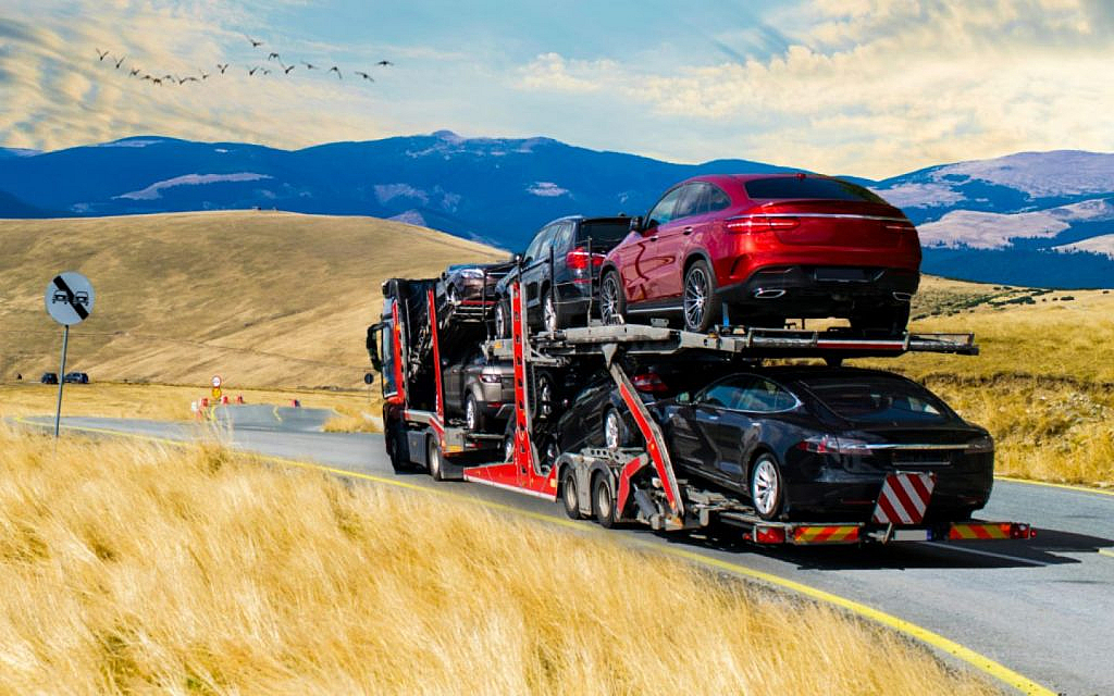 Cars have been imported through the road