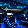 distracting interior lights can be one of the harmful car accessories