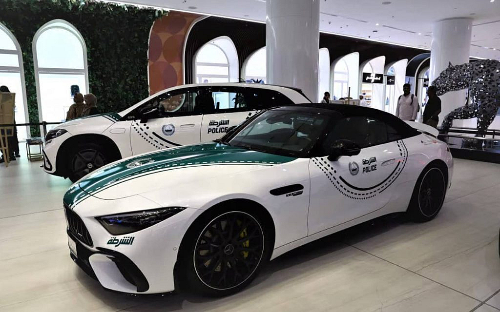 Dubai Police's luxury patrol fleet now has three new mercedes models