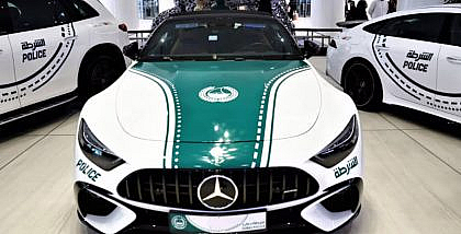 Dubai Police luxury patrol fleet