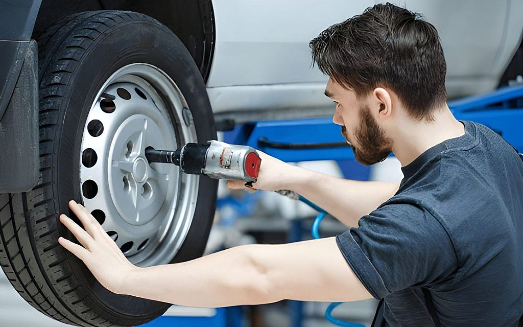 Check lug nuts and bolts for torque, damage and rust to keep wheels secure