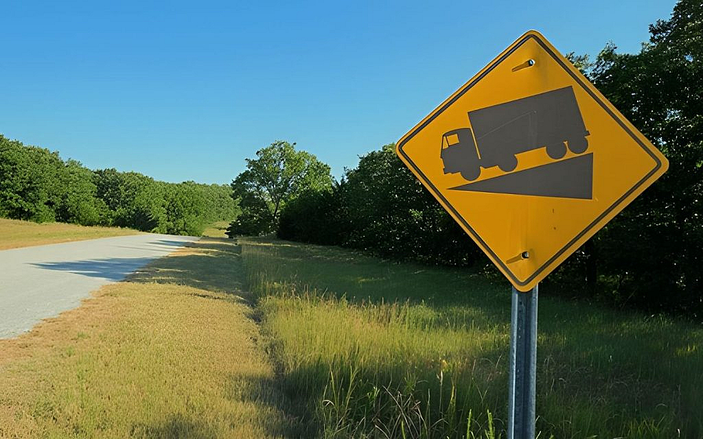 The right gear and light braking make a huge difference when driving downhill.