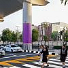 Smart pedestrian signals in Dubai for safe experience
