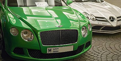 facts about car number plates in the uae