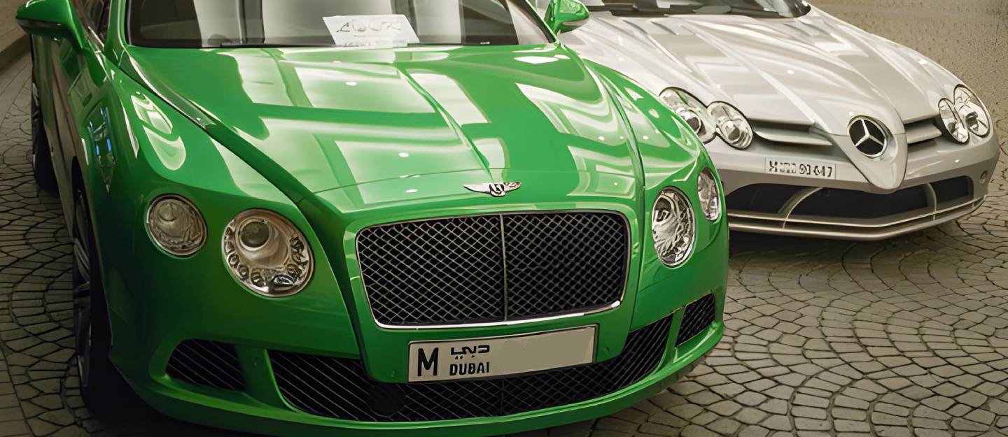 facts about car number plates in the uae
