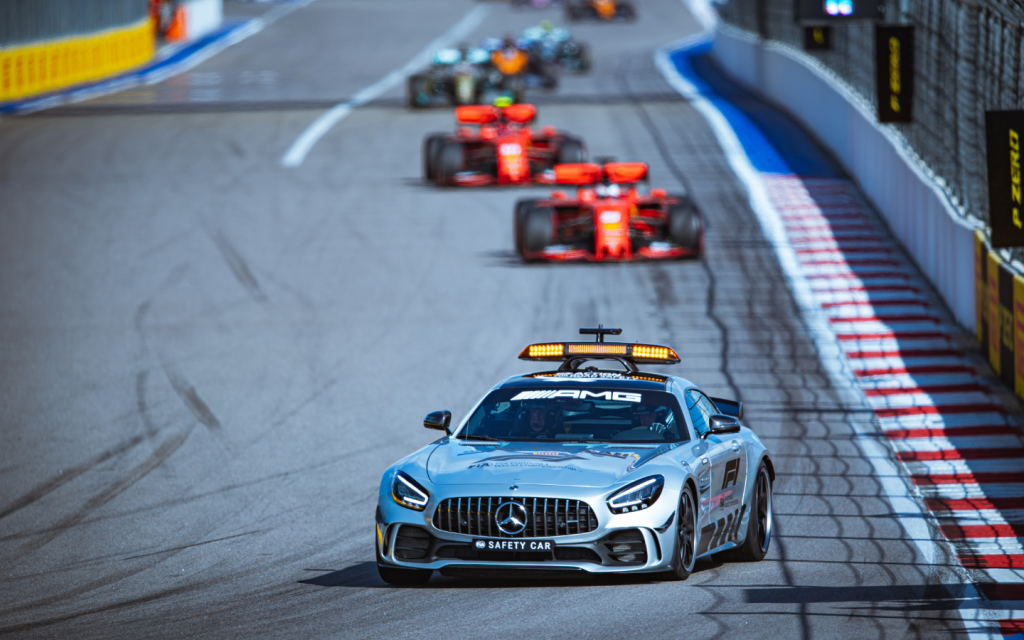 mercedes safety car in F1