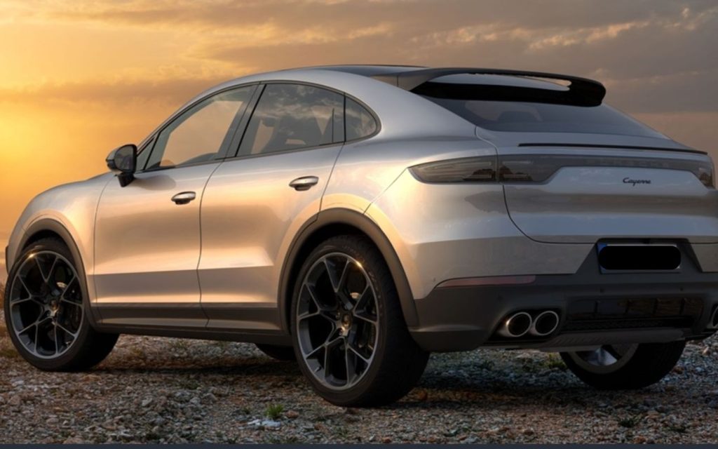 aerodynamic design of an SUV coupe