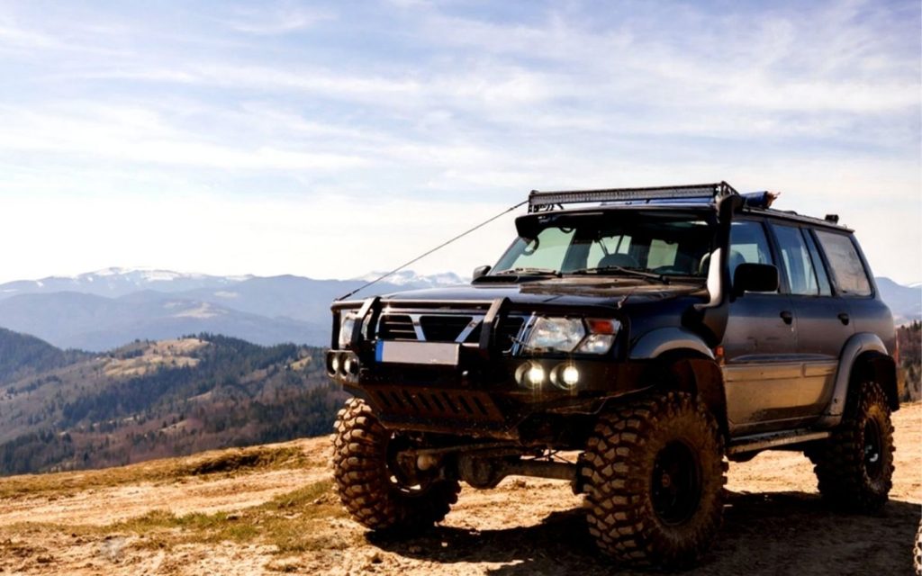 off-roading feature on a traditional SUV