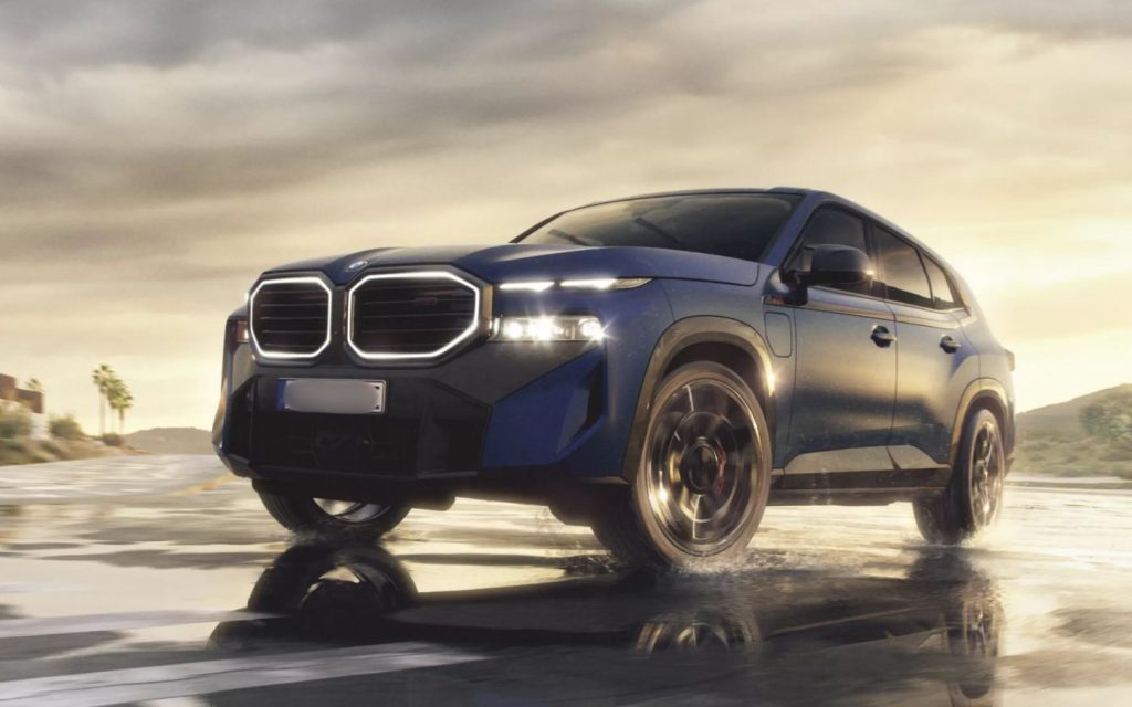 The XM blends M’s racing spirit with cutting-edge electrification and dynamic design.