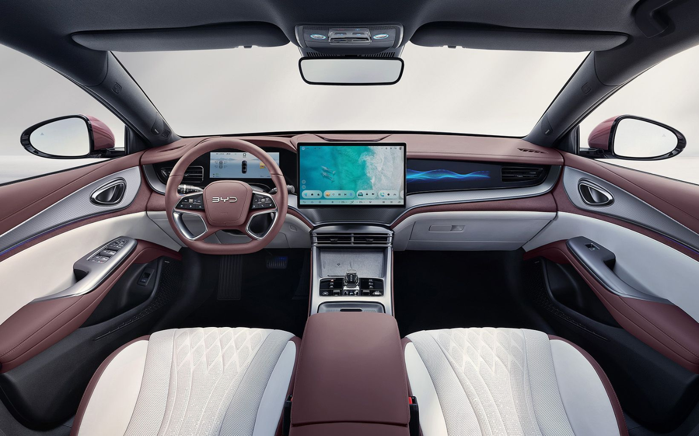 سيارة بي واي دي سيل 7 نوع إصدار 2026 من الداخل