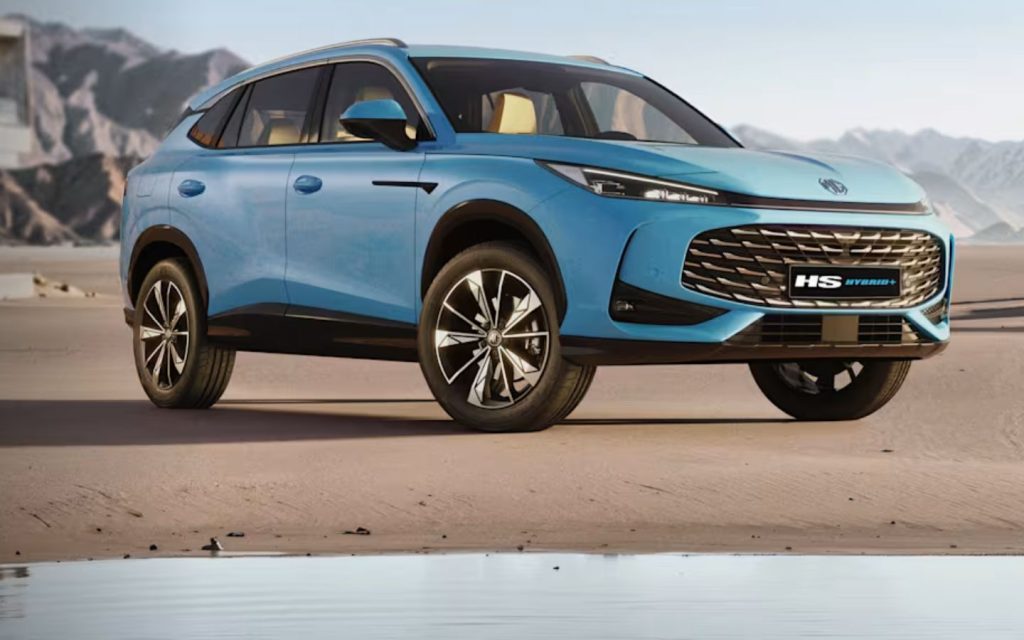 Blue colour latest MG HS