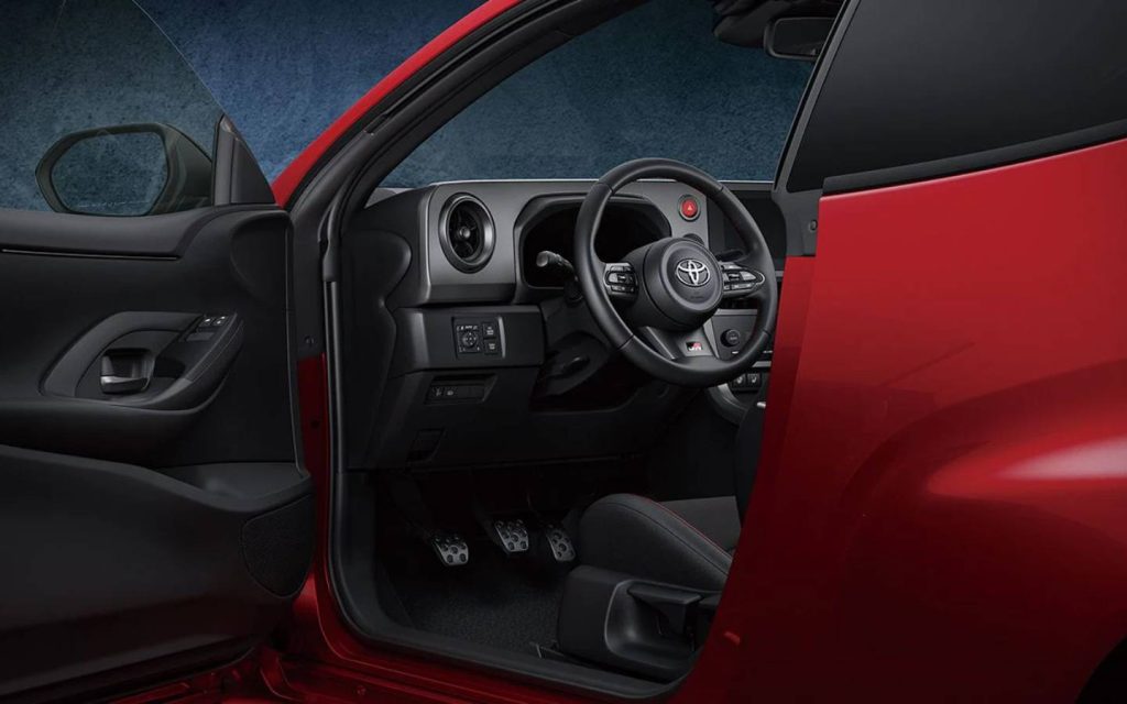 Toyota GR Yaris features of interior are notworthy