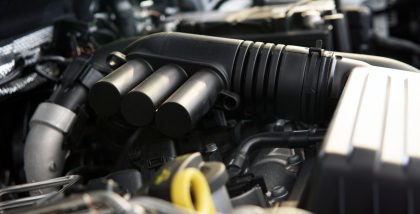 Oil in the intake manifold is often a sign of an underlying ventilation or engine wear issue