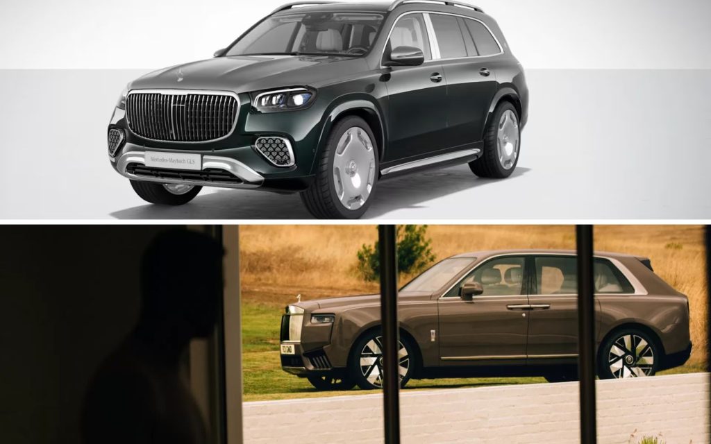 Exterior comparison of GLS vs Cullinan