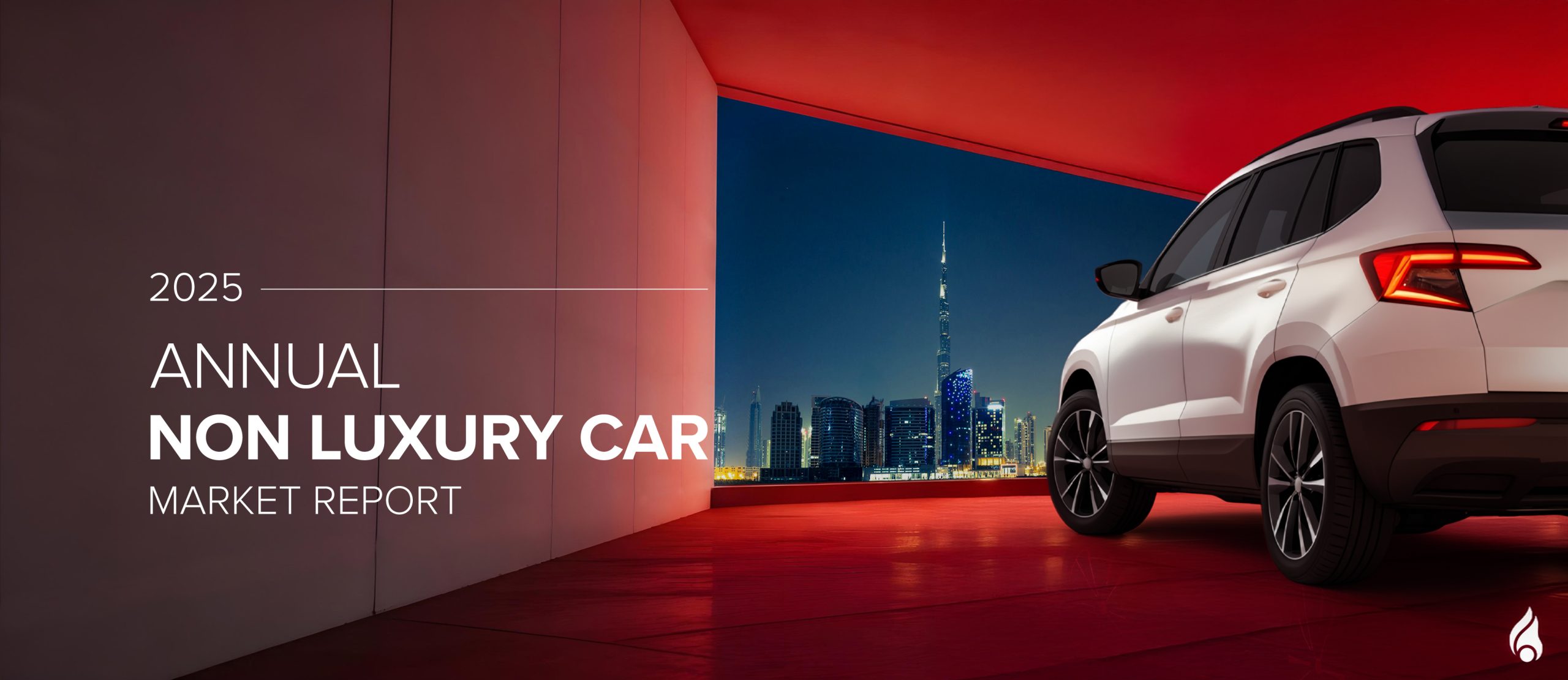 report for used non-luxury cars in the uae 2025