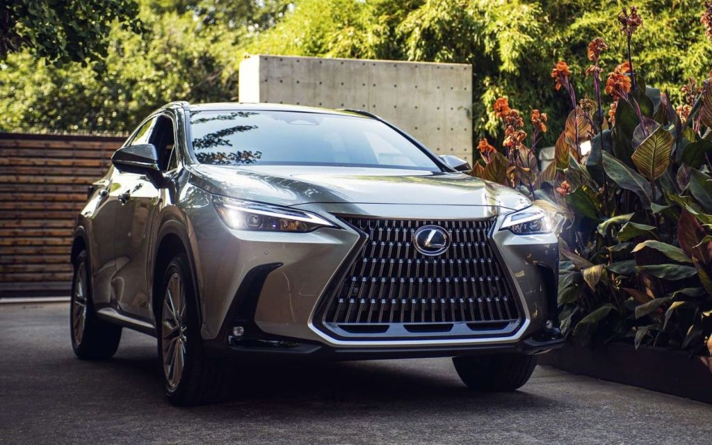 The Lexus NX350 is a luxury midsize SUV