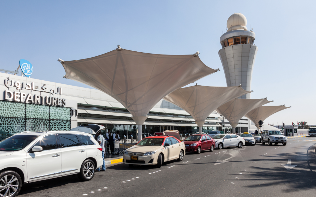 Abu Dhabi taxi service
