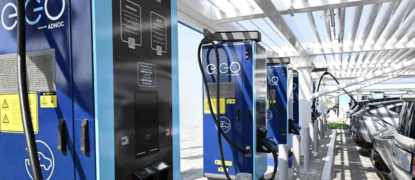 ADNOC Distribution EV charging hub - largest in the region