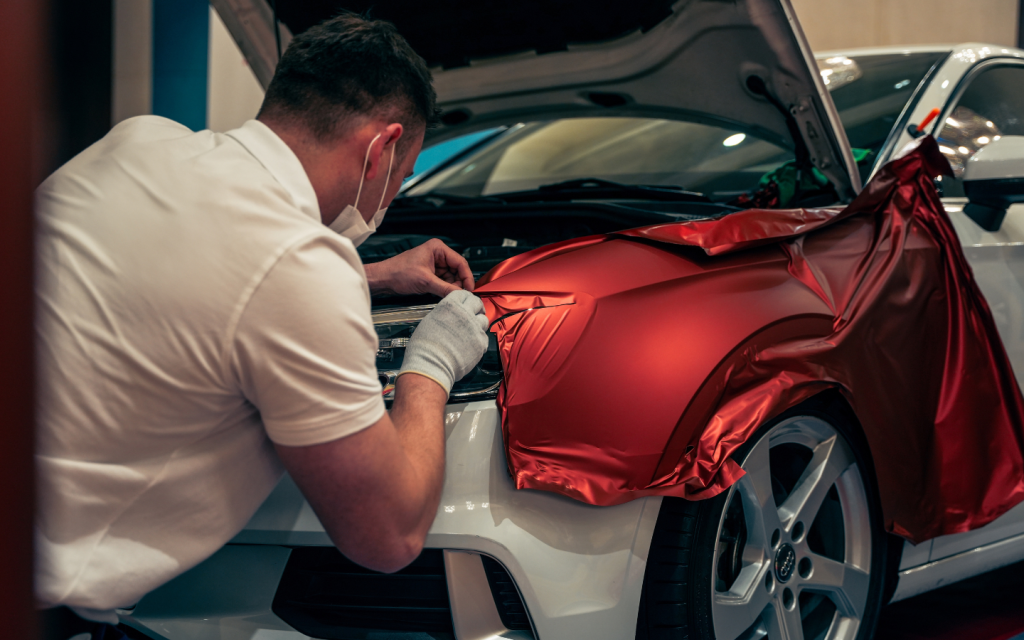 car wrapping done by a professional 