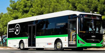 RTA low-carbon emission buses in Dubai