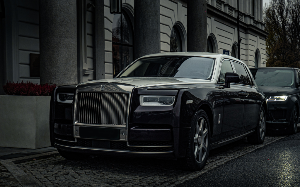 ultra luxury cars such as rolls royce 